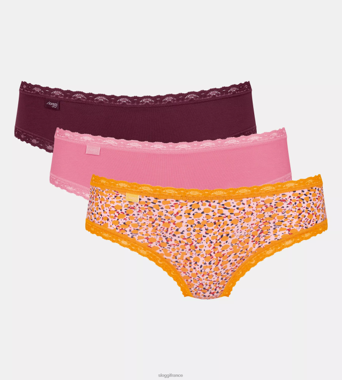 mode sloggi femmes La culotte hipster week-end 24h/24 et 7j/7 46J8N35