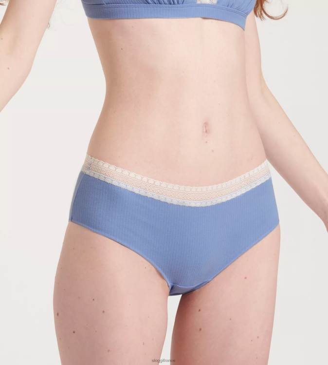 mode sloggi femmes allez culotte hipster côtelée 46J8N120