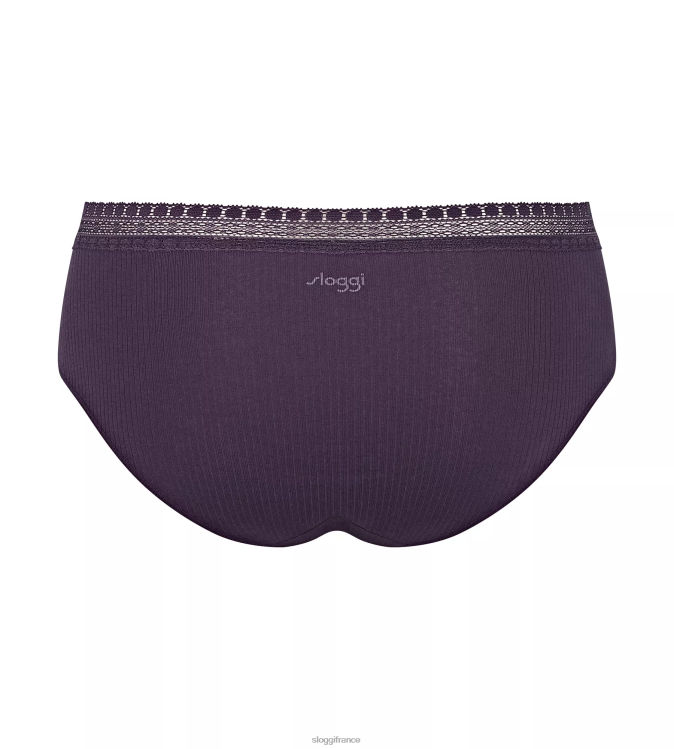 myrtille sloggi femmes allez culotte hipster côtelée 46J8N132