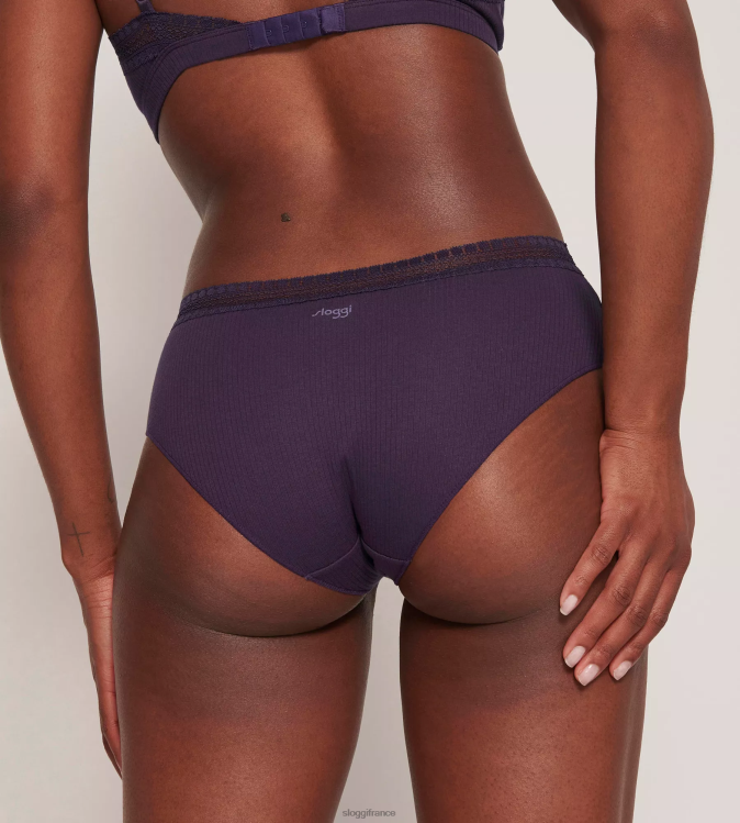myrtille sloggi femmes allez culotte hipster côtelée 46J8N132