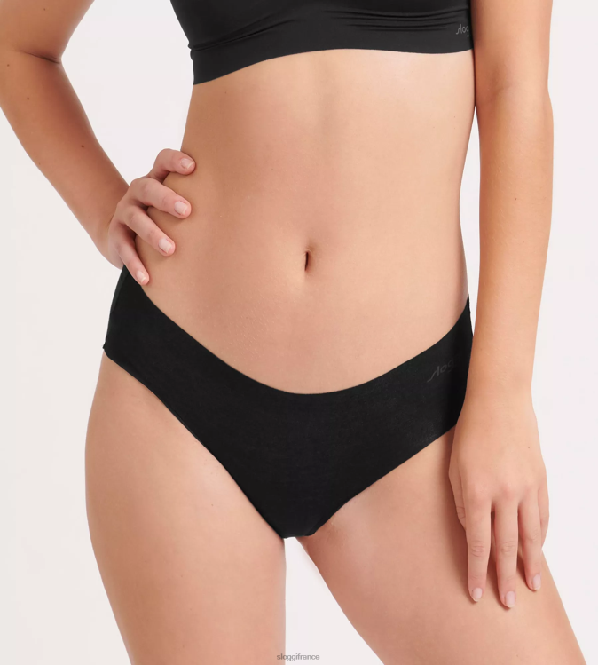 noir sloggi femmes culotte hipster zéro modal 2.0 46J8N636