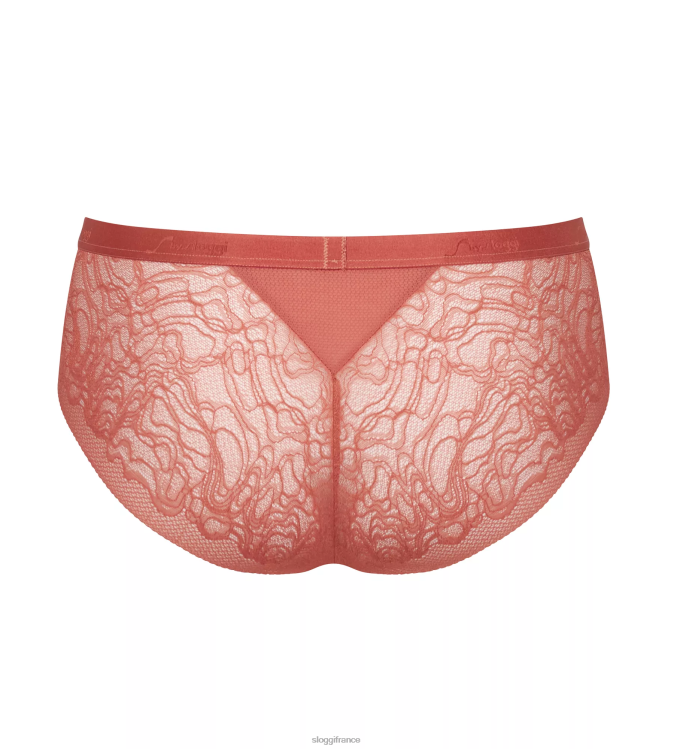 orange franche sloggi femmes culotte hipster s shadow 46J8N54