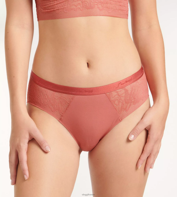 orange franche sloggi femmes culotte hipster s shadow 46J8N54