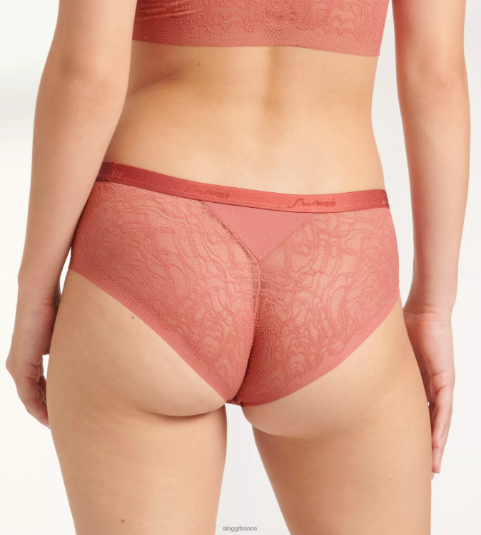 orange franche sloggi femmes culotte hipster s shadow 46J8N54