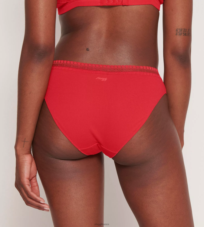 Campari sloggi femmes aller aux culottes tai côtelées 46J8N328