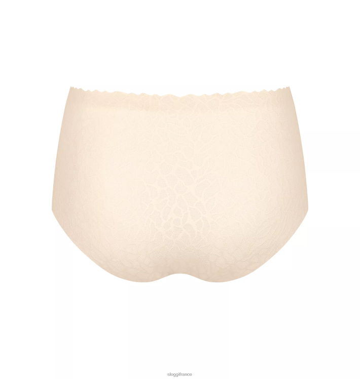 angora sloggi femmes culotte taille haute en dentelle zéro sensation 46J8N371