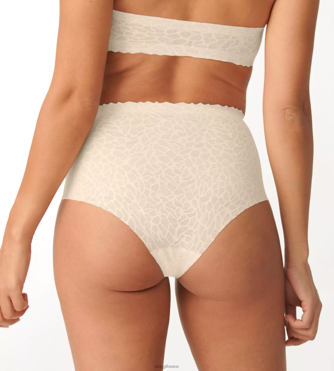 angora sloggi femmes culotte taille haute en dentelle zéro sensation 46J8N371