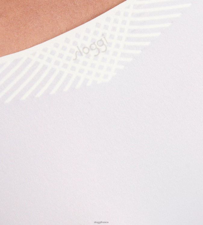 blanc - combinaison de lumière sloggi femmes culotte taille haute body adapt 46J8N525