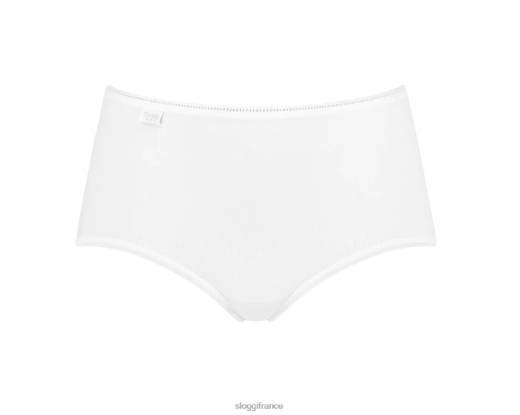 blanc sloggi femmes Culotte midi en coton 24h/24 et 7j/7 46J8N609