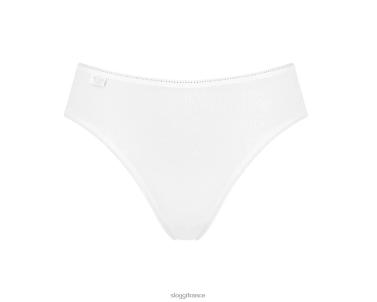 blanc sloggi femmes Culotte tai en coton 24h/24 et 7j/7 46J8N399