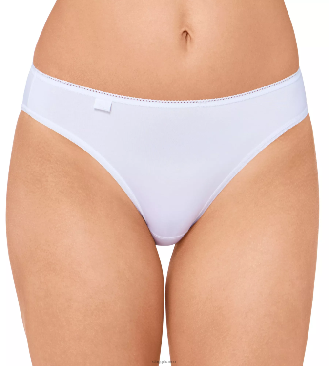 blanc sloggi femmes Slip tai microfibre 24h/24 et 7j/7 46J8N349