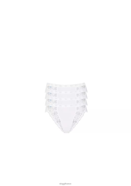 blanc sloggi femmes culotte chic tai 46J8N582