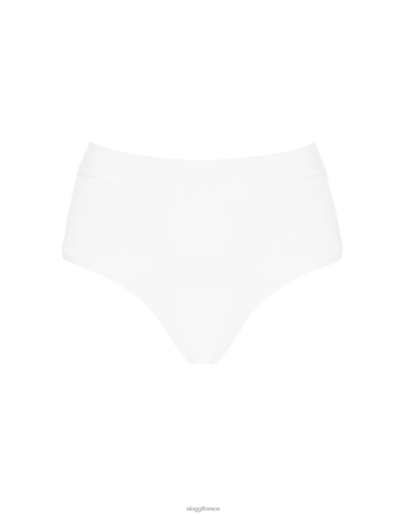 blanc sloggi femmes culotte longue polyvalente 46J8N436