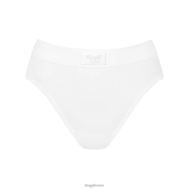 blanc sloggi femmes culotte tai double confort 46J8N564