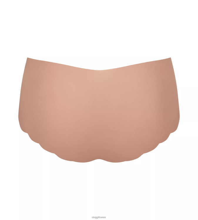 camée marron sloggi femmes culotte courte zéro microfibre 46J8N147