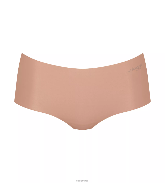 camée marron sloggi femmes culotte courte zéro microfibre 46J8N374