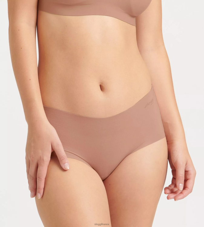 camée marron sloggi femmes culotte courte zéro modal 2.0 46J8N656