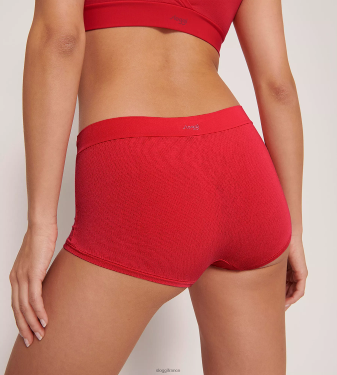 combinaison rouge-lumière sloggi femmes culotte courte polyvalente 46J8N562