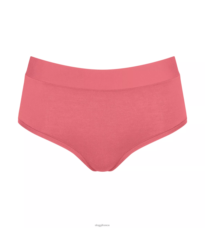combinaison rouge-lumière sloggi femmes culotte longue polyvalente 46J8N593