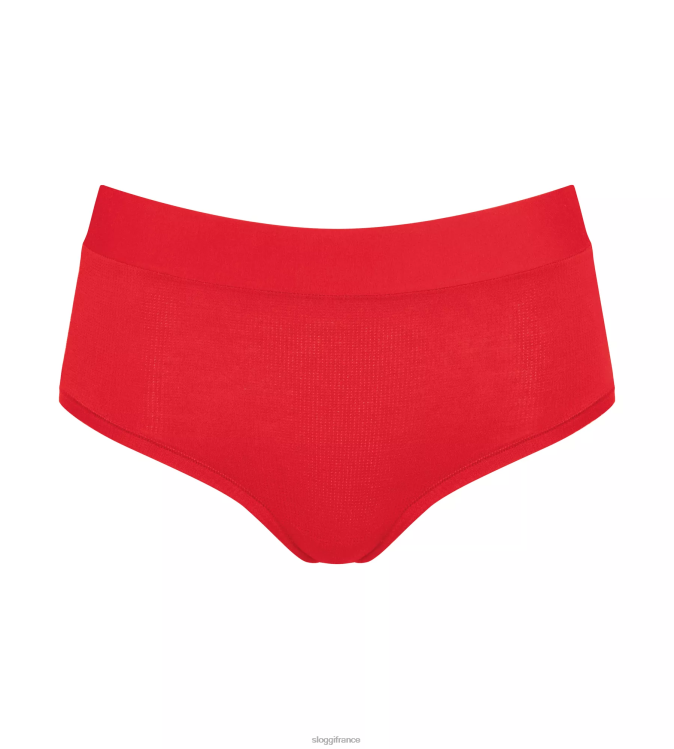 combinaison rouge-lumière sloggi femmes culotte longue polyvalente 46J8N593