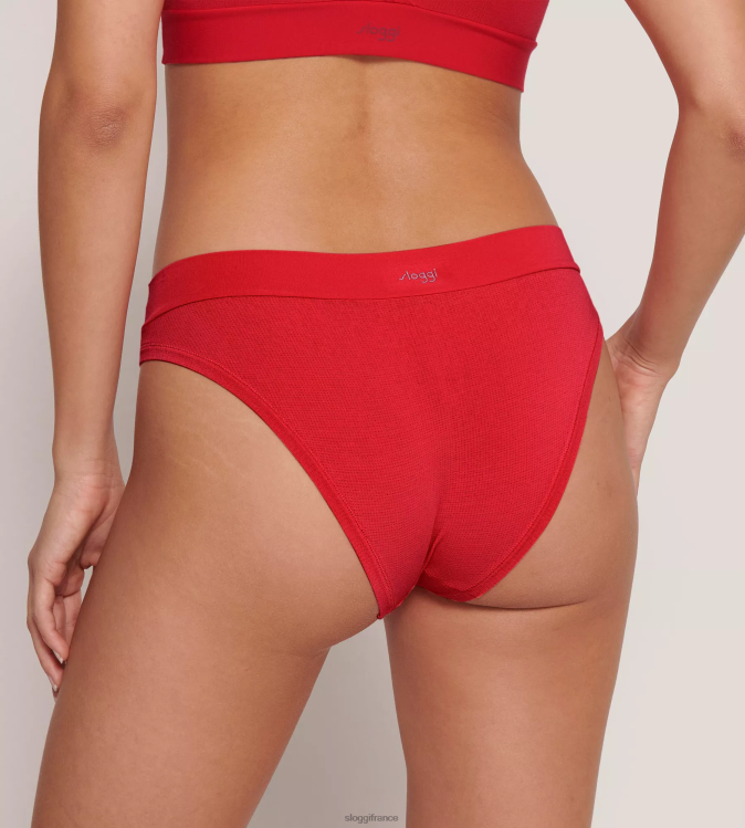 combinaison rouge-lumière sloggi femmes mini culotte polyvalente 46J8N508