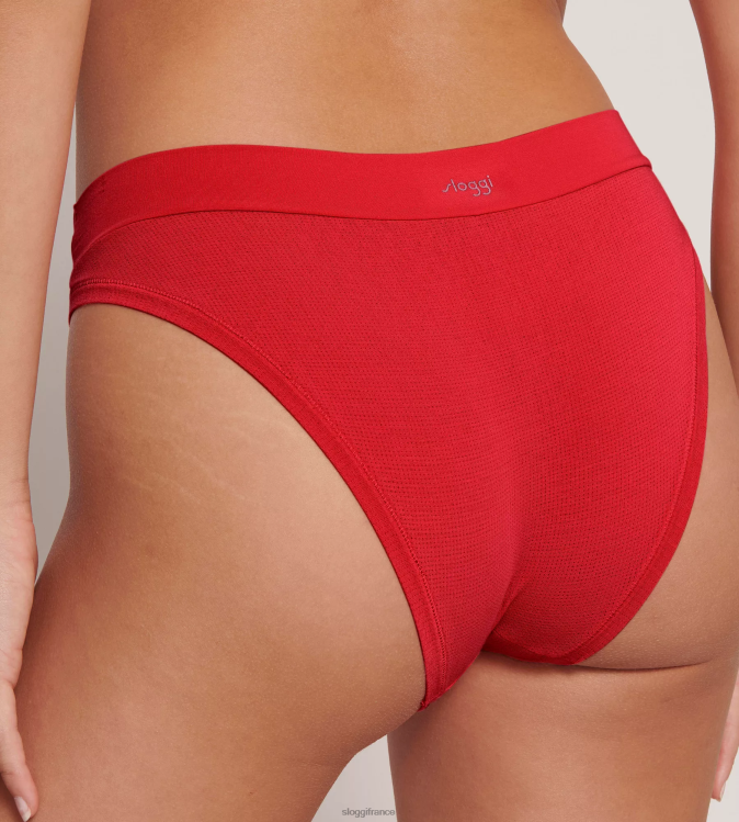 combinaison rouge-lumière sloggi femmes mini culotte polyvalente 46J8N508