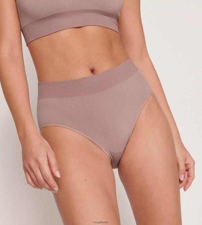 mauve brumeux sloggi femmes culotte taille haute à l\'aloès jamais infusée 46J8N454