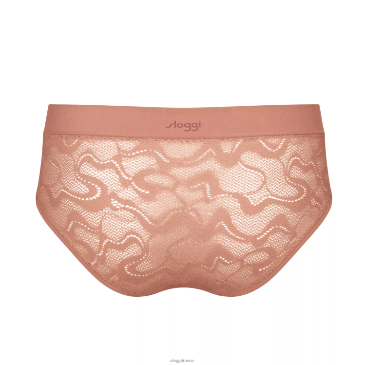 mode sloggi femmes culotte mi-longue en dentelle go allround 46J8N649