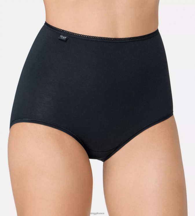 noir sloggi femmes Maxi culotte en coton 24h/24 et 7j/7 46J8N33