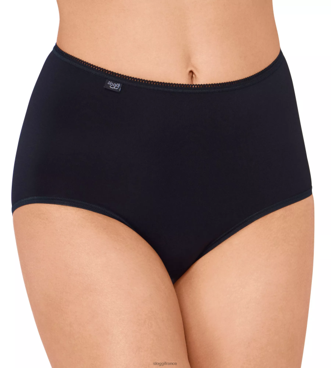 noir sloggi femmes Maxi culotte microfibre 24h/24 et 7j/7 46J8N218