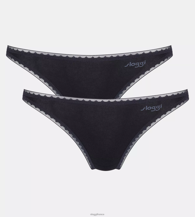 noir sloggi femmes allez mini culotte 46J8N93