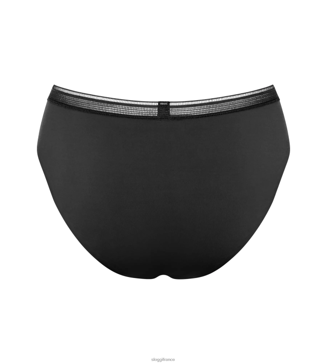 noir sloggi femmes body adapt - culotte taille haute torsadée 46J8N456