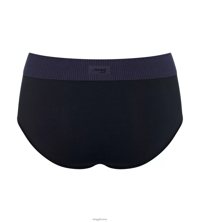 noir sloggi femmes culotte taille haute à l\'aloès jamais infusée 46J8N516