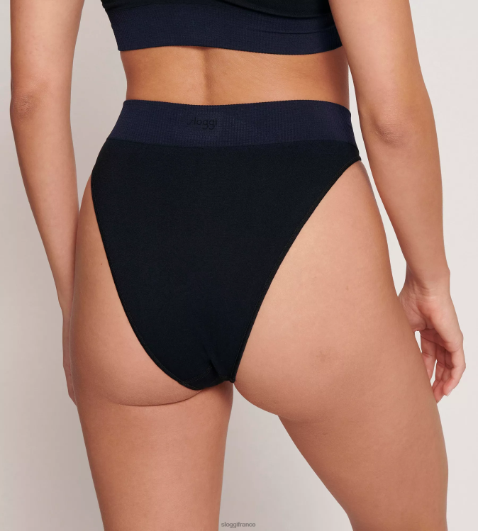 noir sloggi femmes culottes hautes à l\'aloe vera jamais infusées 46J8N402