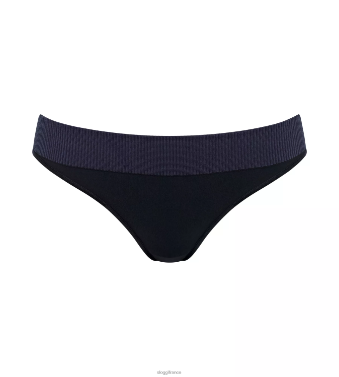 noir sloggi femmes mini culotte à l\'aloe vera jamais infusée 46J8N288