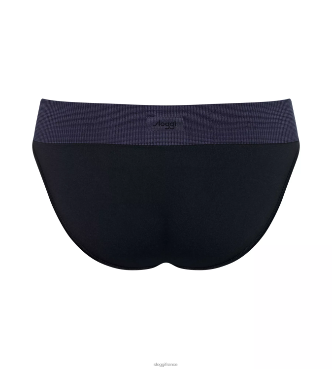 noir sloggi femmes mini culotte à l\'aloe vera jamais infusée 46J8N288