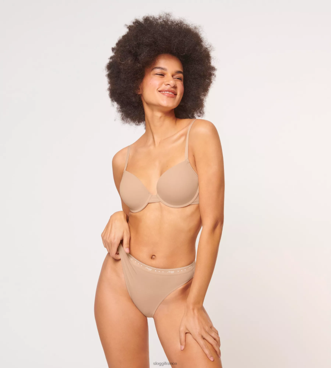 nouveau beige sloggi femmes 24h/24 et 7j/7 100 culottes tai 46J8N249