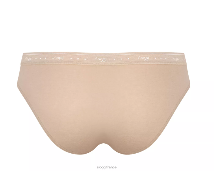 nouveau beige sloggi femmes 24h/24 et 7j/7 100 mini culottes 46J8N694