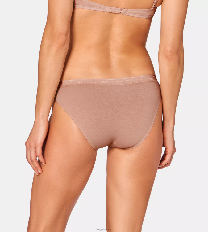 nouveau beige sloggi femmes 24h/24 et 7j/7 100 mini culottes 46J8N694