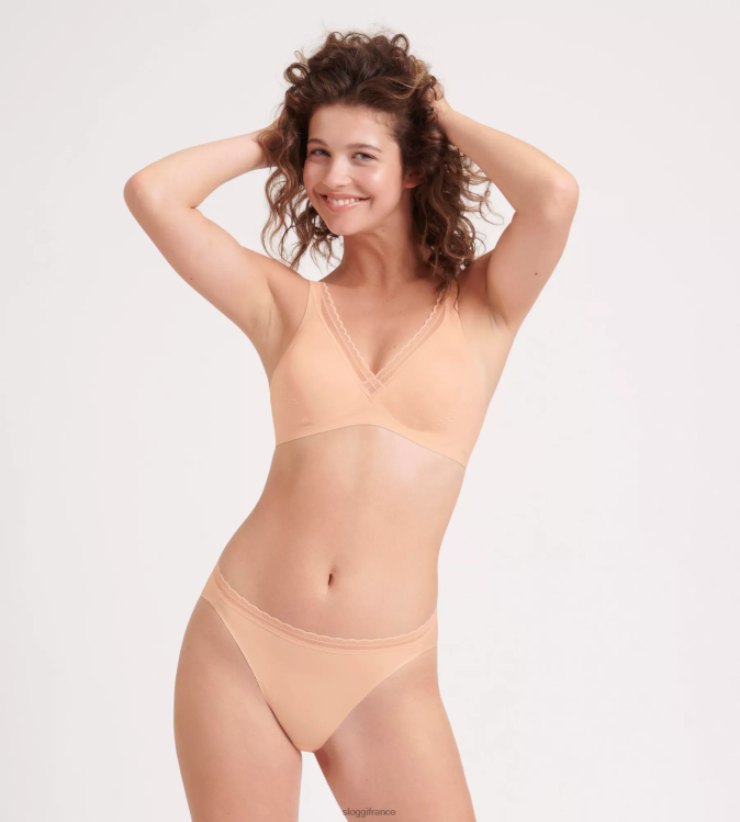 orange en poudre sloggi femmes body adapt - culotte taille haute torsadée 46J8N579