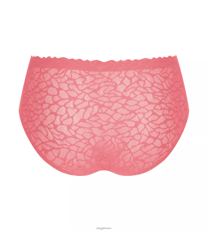 rose du désert sloggi femmes culotte taille haute en dentelle zéro sensation 46J8N347