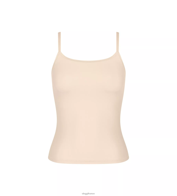 naturelle (076) sloggi femmes top doux adapt à fines bretelles 46J8N168
