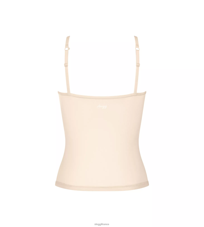 naturelle (076) sloggi femmes top doux adapt à fines bretelles 46J8N168