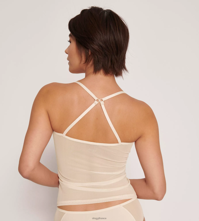 naturelle (076) sloggi femmes top doux adapt à fines bretelles 46J8N168