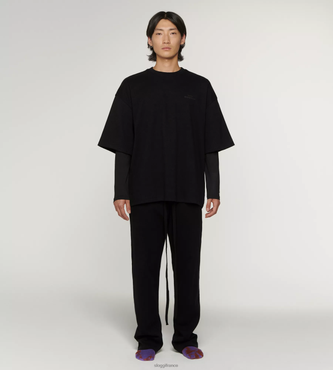 noir 032C X sloggi femmes haut à manches longues 46J8N408