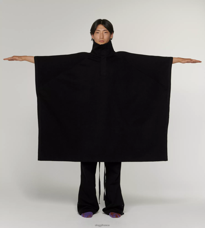 noir 032C X sloggi femmes haut à manches longues 46J8N556