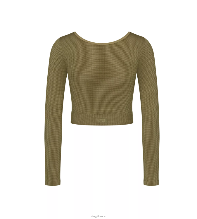 olives à martini sloggi femmes haut à manches longues au CBD jamais infusé 46J8N461