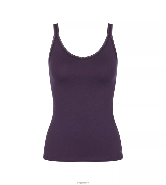 plusieurs couleurs 10 sloggi femmes aller en haut avec des bretelles spaghetti 46J8N417