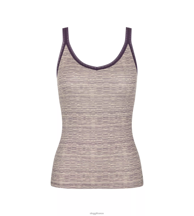 plusieurs couleurs 10 sloggi femmes aller en haut avec des bretelles spaghetti 46J8N417