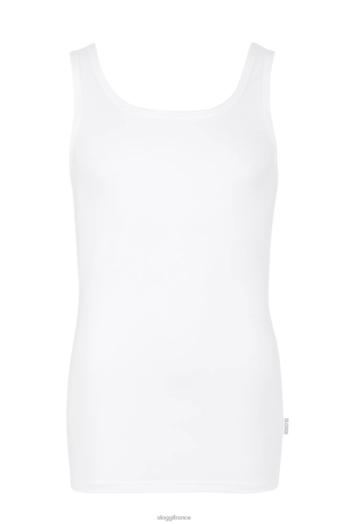 blanc sloggi Hommes débardeur basique 46J8N869